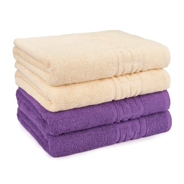 Set 4 Prosoape 50x90cm 100% Bumbac, PCG-024