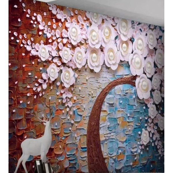 Covor Antiderapant Model flori 120x180 cm – Modern și Practic, TAM-008