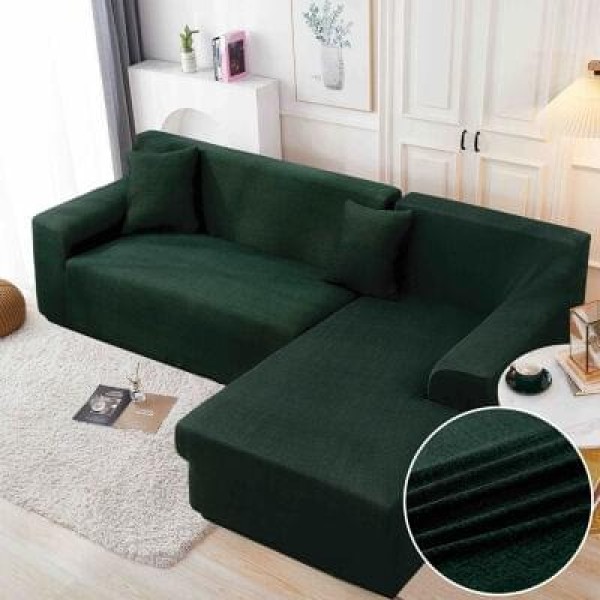 Husă elastică pentru colțar – protecție modernă și ajustare perfectă, Verde, HCM-030