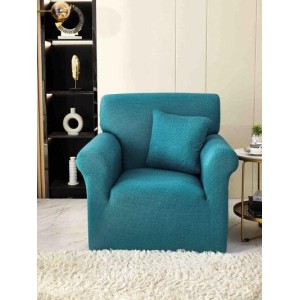 Husa Elastica pentru Fotoliu + Fata de Perna, Turquoise, HCM-051