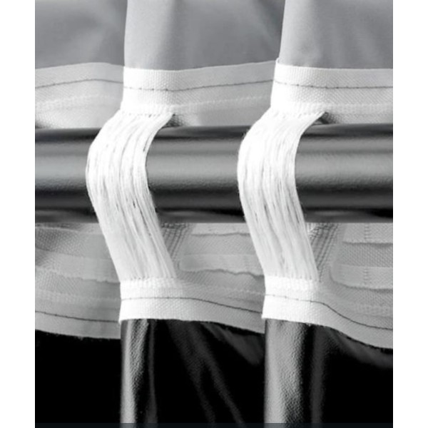 Lenjerie pat dublu, BUMBAC FINET, 6 piese, plus 2 DRAPERII, Alb, fluturi, LFG-004