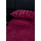 Lenjerie de pat, DeLuxe, cocolino tip blăniță iepure, 2 persoane, 6 piese, Bordo, LCE-074 Lenjerie de pat, DeLuxe, cocolino tip blăniță iepure, 2 persoane, 6 piese, Bordo, LCE-074