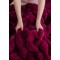 Lenjerie de pat, DeLuxe, cocolino tip blăniță iepure, 2 persoane, 6 piese, Bordo, LCE-074 Lenjerie de pat, DeLuxe, cocolino tip blăniță iepure, 2 persoane, 6 piese, Bordo, LCE-074