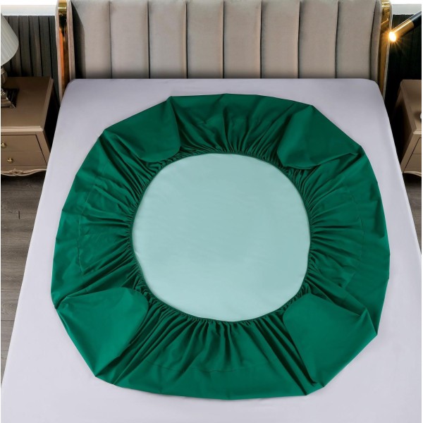 Husa pat impermeabila, 160x200cm, plus 2 fete de perna, Verde smarald, HPI-014