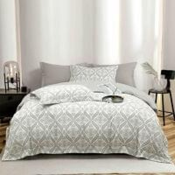 Lenjerie pat dublu, BUMBAC FINET, 6 piese, cu ELASTIC, Alb-Blue, flori, LPL-028 Lenjerie pat dublu, BUMBAC FINET, 6 piese, cu ELASTIC, Alb-Blue, flori, LPL-028