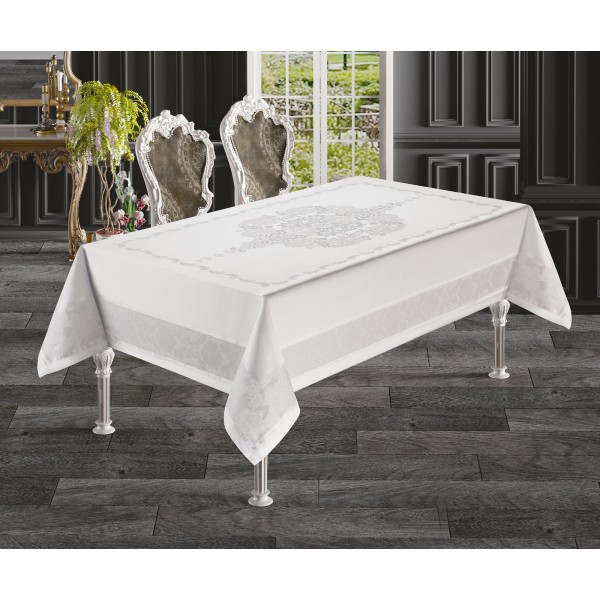 Fata de masa Teflonata Impermeabila, Jumbo, Alb, FMT-002