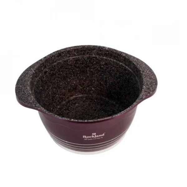 Oala din Granit cu capac 20 cm, Rockland, OGR-002