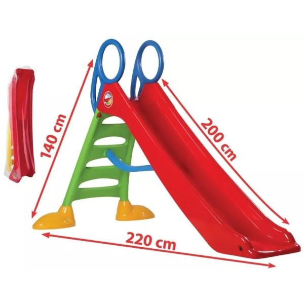 Tobogan copii exterior și interior – Tobogan copii colorat pentru joacă, JCC-004