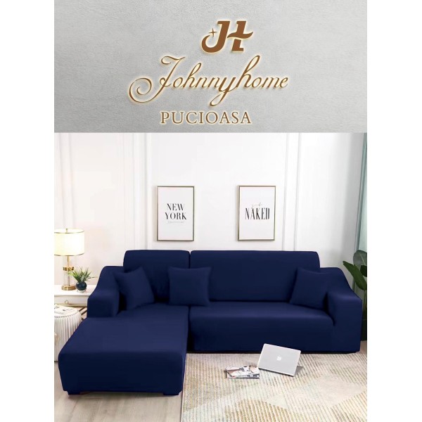 Husă elastică pentru colțar – protecție modernă și ajustare perfectă, Bleumarin, HCM-029