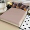 Lenjerie Pat 6 Piese 5D cu Cearșaf Elastic – Model Pisicuță în Flori, Design Realist, LFL-077