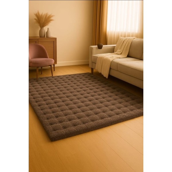 Covor Pufos 210x270 cm – Maro, Moale și Elegant pentru Living sau Dormitor, CFB-016