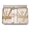 Set Cadou Baie 14 Piese pentru Cuplu – Halate de Baie și Prosoape Elegante, HBC 001