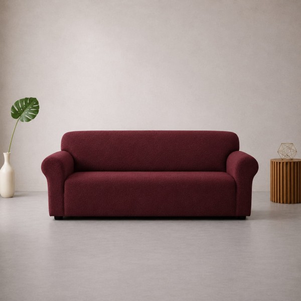Huse Elastice Canapea 3 locuri din Lycra – Bordo, HCL-011 Huse Elastice Canapea 3 locuri din Lycra – Bordo, HCL-011