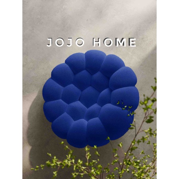 Fotoliu Premium Bubble HD Foam Ergonomic – Albastru Royal, 120x120x68 cm, FPE-005