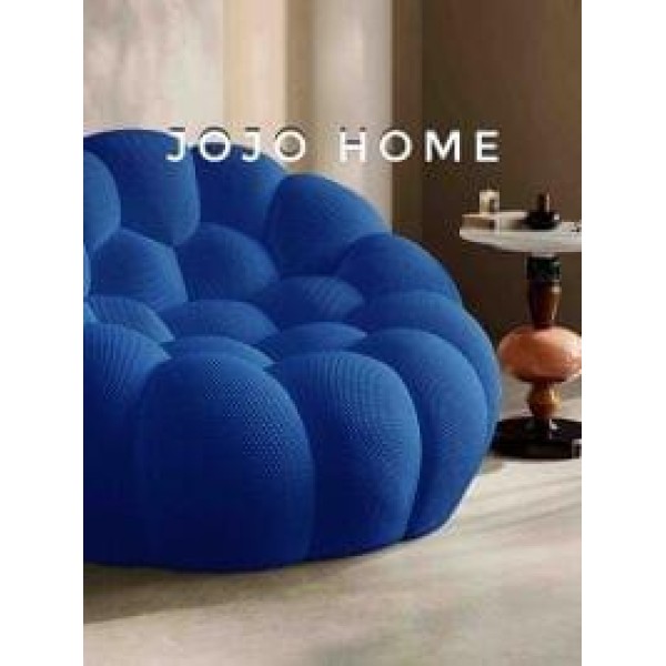 Fotoliu Premium Bubble HD Foam Ergonomic – Albastru Royal, 120x120x68 cm, FPE-005