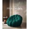 Fotoliu Premium Bubble HD Foam Ergonomic – Verde Smarald, 120x120x68 cm, FPE-006