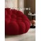 Fotoliu Premium Bubble HD Foam Ergonomic – Bordo, 120x120x68 cm, FPE-009