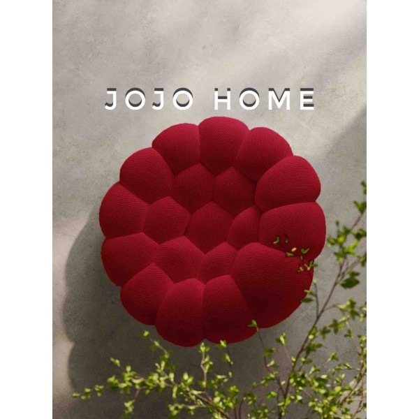 Fotoliu Premium Bubble HD Foam Ergonomic – Bordo, 120x120x68 cm, FPE-009