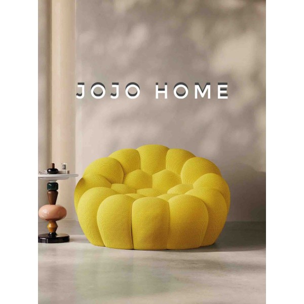 Fotoliu Premium Bubble HD Foam Ergonomic – Galben, 120x120x68 cm, FPE-010 Fotoliu Premium Bubble HD Foam Ergonomic – Galben, 120x120x68 cm, FPE-010