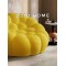 Fotoliu Premium Bubble HD Foam Ergonomic – Galben, 120x120x68 cm, FPE-010