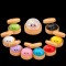 Set 12 Jucării Antistres Squishy Bao Bun – Figurine Kawaii Colorate, Moi și Elastice pentru Copii și Adulți, JCC-030