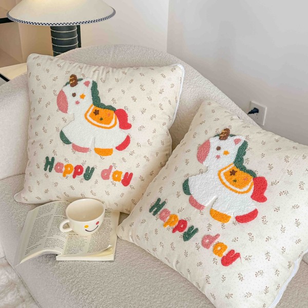 Pilotă-Pernă pentru Copii 2 în 1, 150x200 cm, Bumbac 100% – Model Căluț Vesel, PPL-051 Pilotă-Pernă pentru Copii 2 în 1, 150x200 cm, Bumbac 100% – Model Căluț Vesel, PPL-051