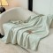 Șal Multifuncțional Jojo Home din Cașmir Artificial 100x140 cm cu Capse – Șal și Pătură 2 în 1, Verde Mentă, PJC-004
