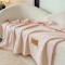 Șal Multifuncțional Jojo Home din Cașmir Artificial 100x140 cm cu Capse – Șal și Pătură 2 în 1, Roz Pudrat, PJC-010