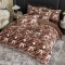 Lenjerie de Pat Premium JOJO Home, 4 Piese, Blăniță Artificială Tip Iepure, Cearșaf cu Elastic – Maro Ciocolatiu, LJH-010 Lenjerie de Pat Premium JOJO Home, 4 Piese, Blăniță Artificială Tip Iepure, Cearșaf cu Elastic – Maro Ciocolatiu, LJH-010