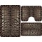 Set 3 Covorase Baie Antiderapante, Mato-Bej, animal print, CAM-084