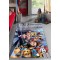 Covor Camera Copii, Antiderapant, Model cu Albastru/Gri/Rosu, Paw Patrol, CAM-032