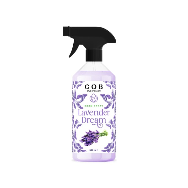 Spray de camera si textile 500 ml, Dream Lavender – Aroma de Lavanda