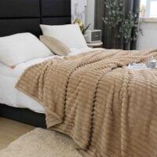 Patura Pufoasa COCOLINO GROFATA 200 x 230 cm, Maro, PGC-012