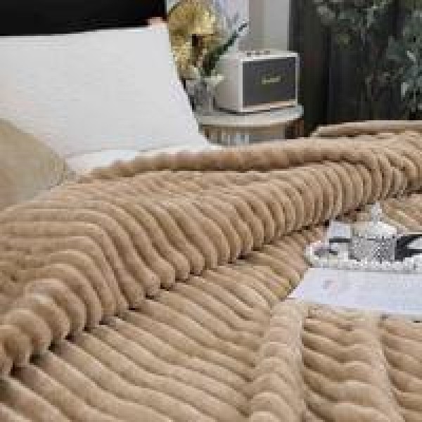 Patura Pufoasa COCOLINO GROFATA 200 x 230 cm, Maro, PGC-012