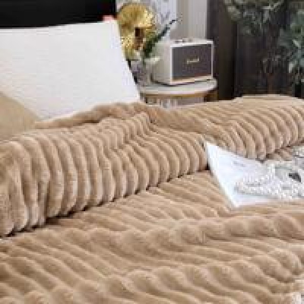 Patura Pufoasa COCOLINO GROFATA 200 x 230 cm, Bej, PGC-017