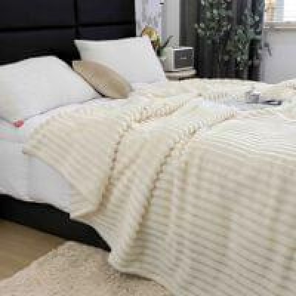 Patura Pufoasa COCOLINO GROFATA 200 x 230 cm, Crem, PGC-013