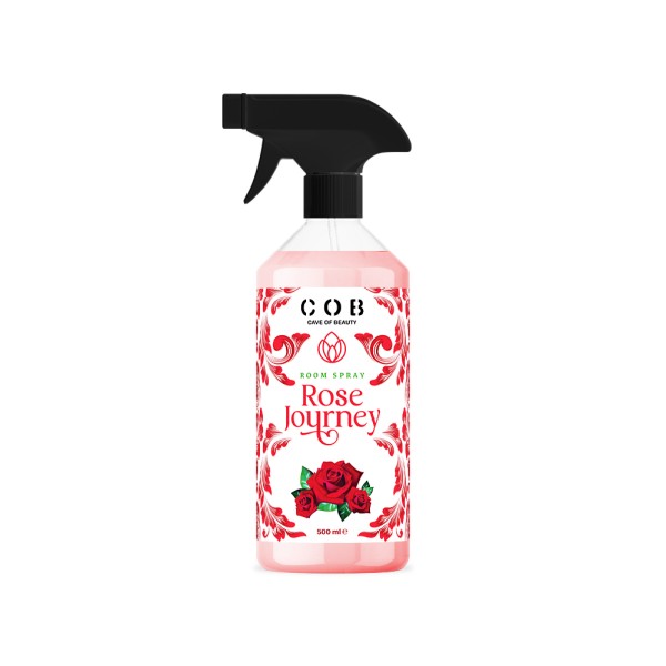 Spray de camera si textile 500 ml, Rose Journey – Aroma de Trandafir